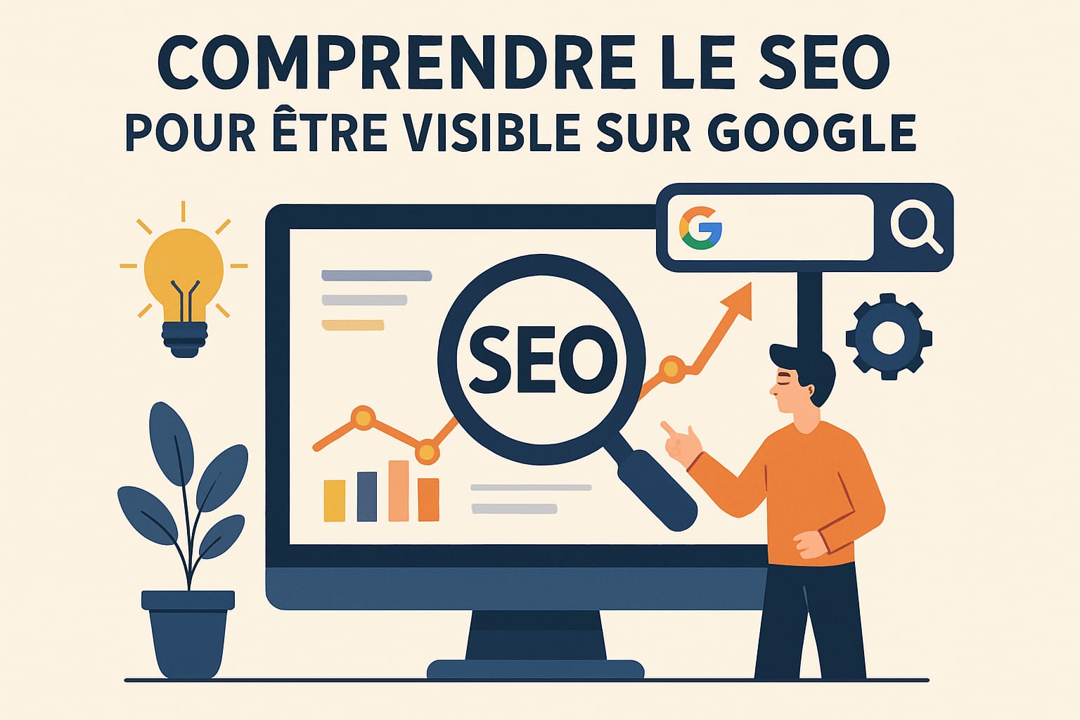 comprendre seo etre visible sur google pour trouver des clients